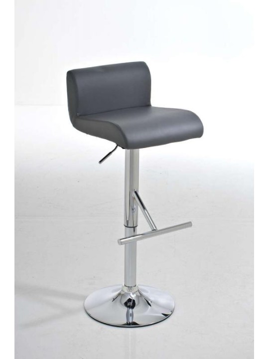Taburete de bar California, gris