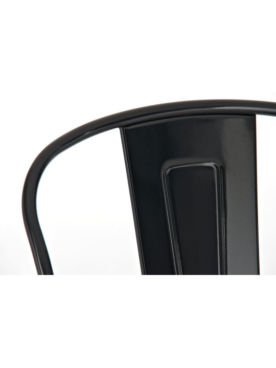 Taburete de bar Aiden, negro