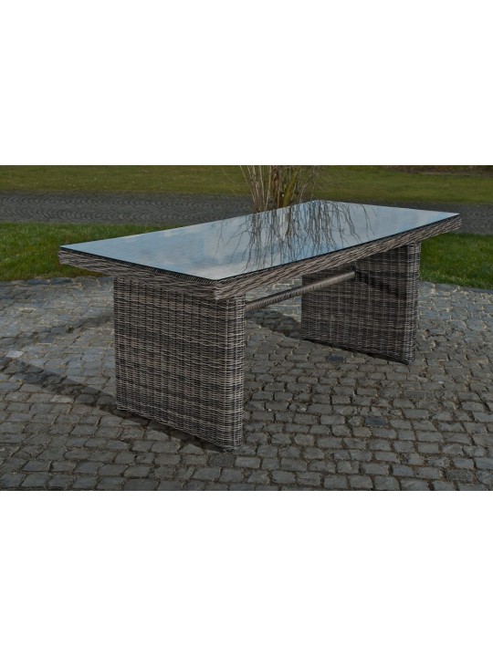 Grupo de asientos Fontana Crema, gris jaspeado