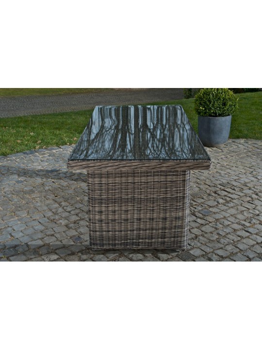 Grupo de asientos Fontana Crema, gris jaspeado