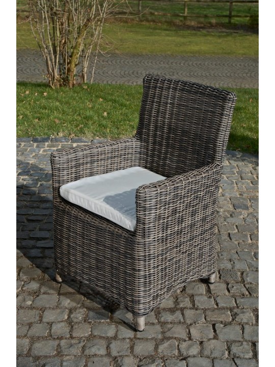 Silla Fontana / Saint Marlo Crema 5mm, gris jaspeado