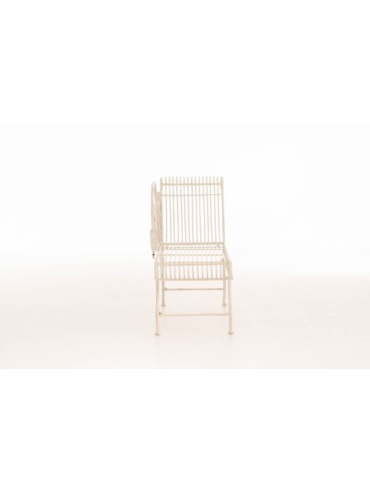 Banco de jardín Karma, crema antiguo Banco de jardín Karma, crema antiguo