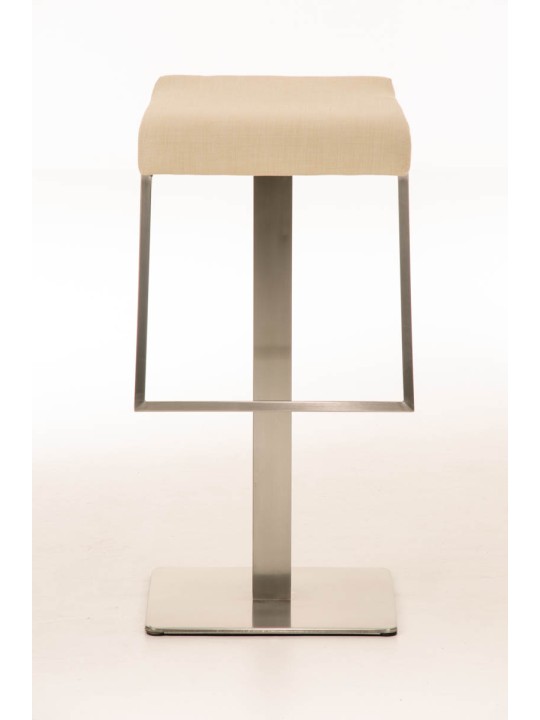 Taburete de bar Lameng tela E78, crema Taburete de bar Lameng tela E78, crema