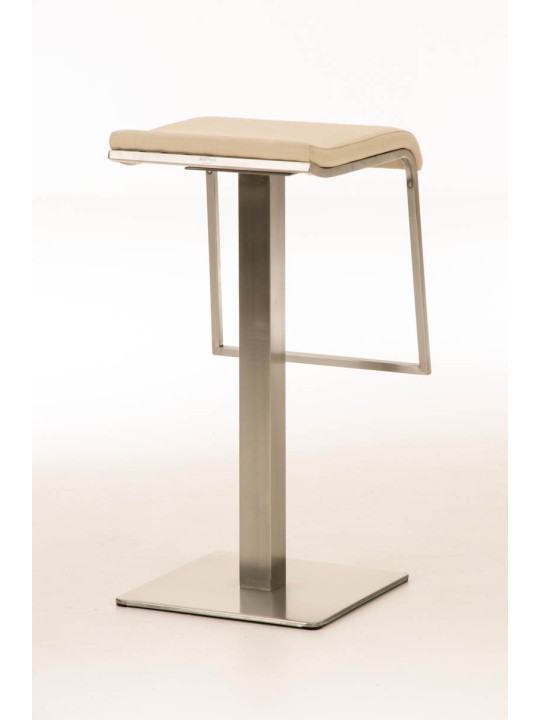 Taburete de bar Lameng tela E78, crema Taburete de bar Lameng tela E78, crema