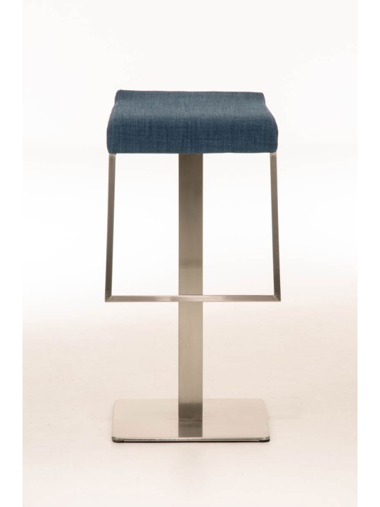 Taburete de bar Lameng tela E78, azul