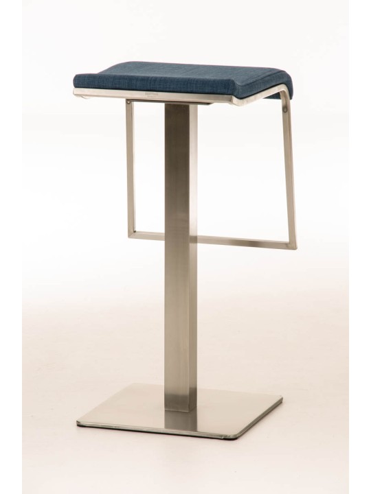 Taburete de bar Lameng tela E78, azul