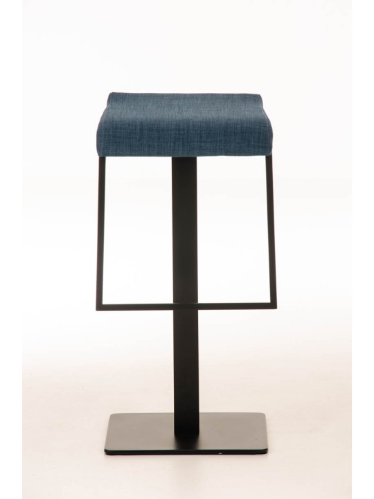 Taburete de bar Lameng tela B78, azul