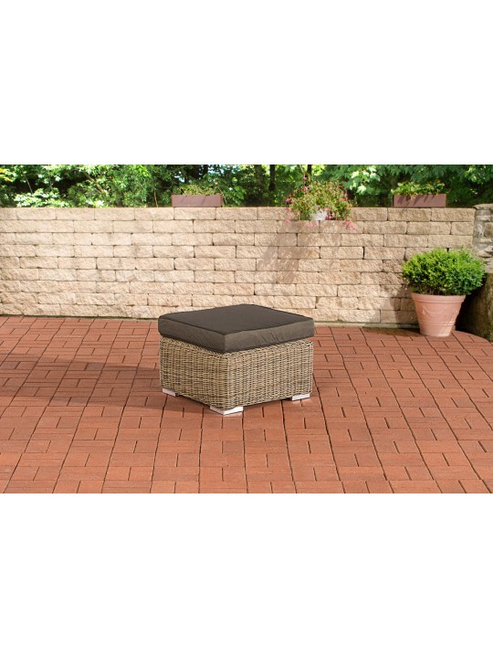 Taburete Bilbao / Madeira Antracita, natural