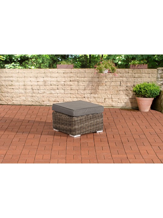 Taburete Bilbao / Madeira Gris Hierro, gris jaspeado