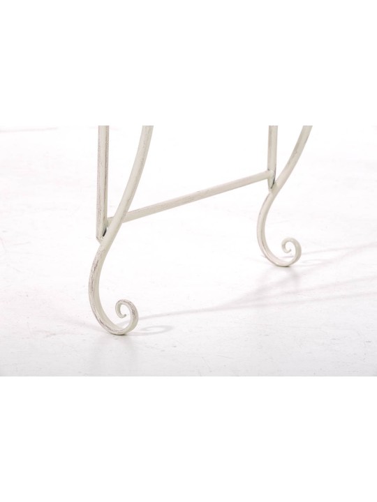 Banco de jardín Minna, crema antiguo Banco de jardín Minna, crema antiguo