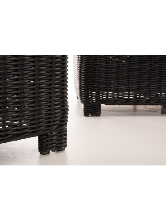 Sillón Fisolo Crema 5mm, negro Sillón Fisolo Crema 5mm, negro