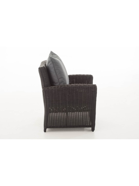 Sillón Fisolo gris hierro 5mm, negro Sillón Fisolo gris hierro 5mm, negro