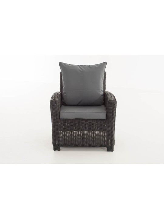 Sillón Fisolo gris hierro 5mm, negro Sillón Fisolo gris hierro 5mm, negro