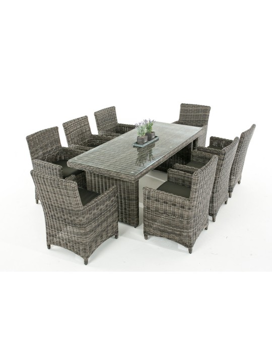 Grupo de asientos Fontana XL antracita, gris jaspeado Grupo de asientos Fontana XL antracita, gris jaspeado