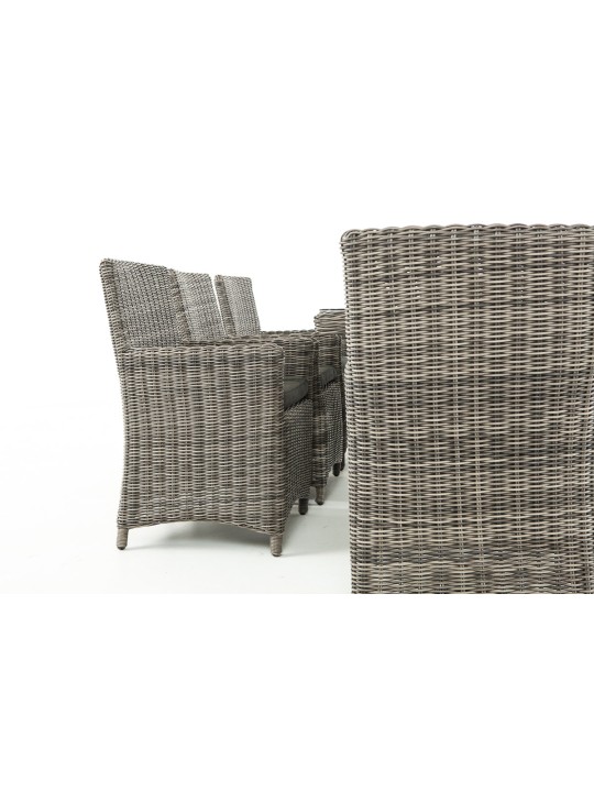 Grupo de asientos Fontana XL antracita, gris jaspeado Grupo de asientos Fontana XL antracita, gris jaspeado