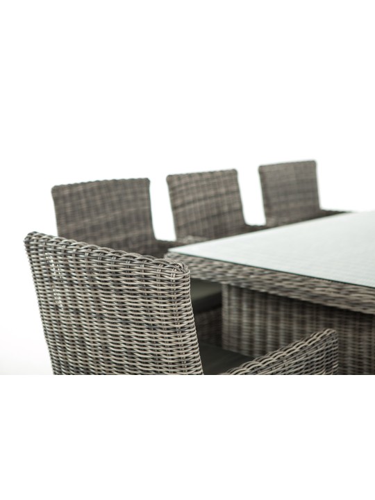 Grupo de asientos Fontana XL antracita, gris jaspeado Grupo de asientos Fontana XL antracita, gris jaspeado