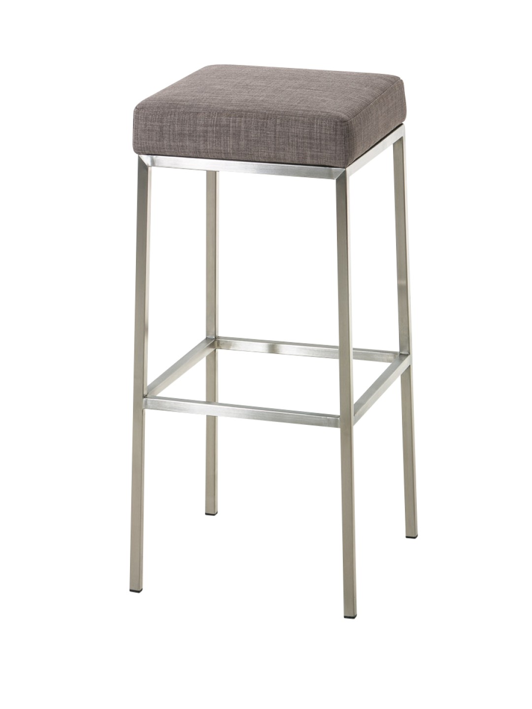 Taburete de bar Montreal E85 tela, gris