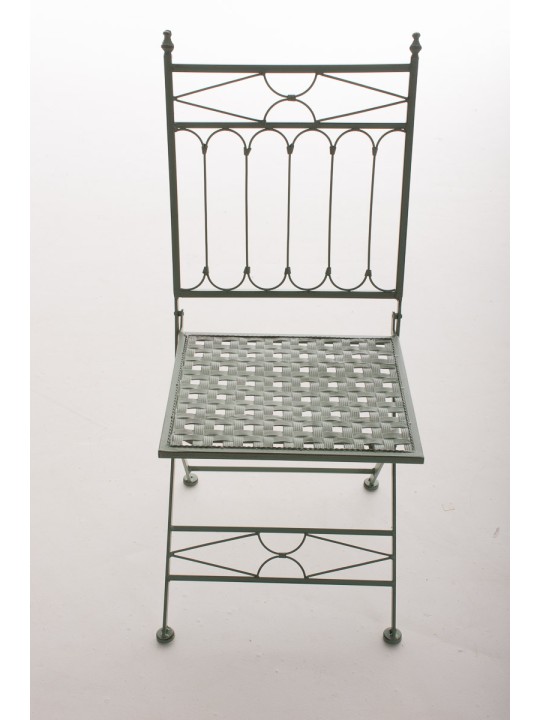 Silla plegable ASINA, verde antiguo Silla plegable ASINA, verde antiguo