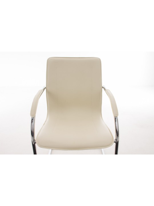 Silla de visita Melina, crema Silla de visita Melina, crema