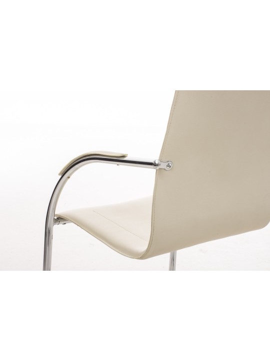 Silla de visita Melina, crema Silla de visita Melina, crema