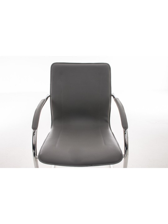 Silla de visita Melina, gris