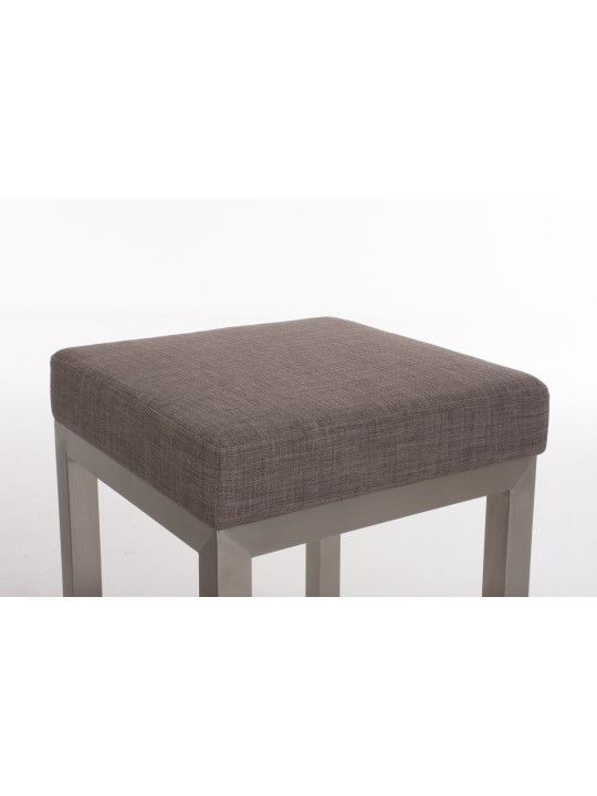 Taburete de bar Taylor E85 tela, gris Taburete de bar Taylor E85 tela, gris