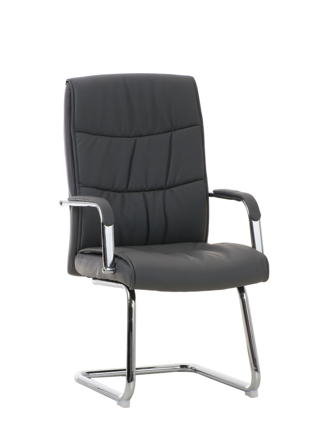 Silla de visita Caro, gris