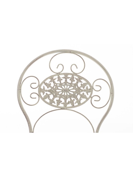 Silla Mani, crema antiguo