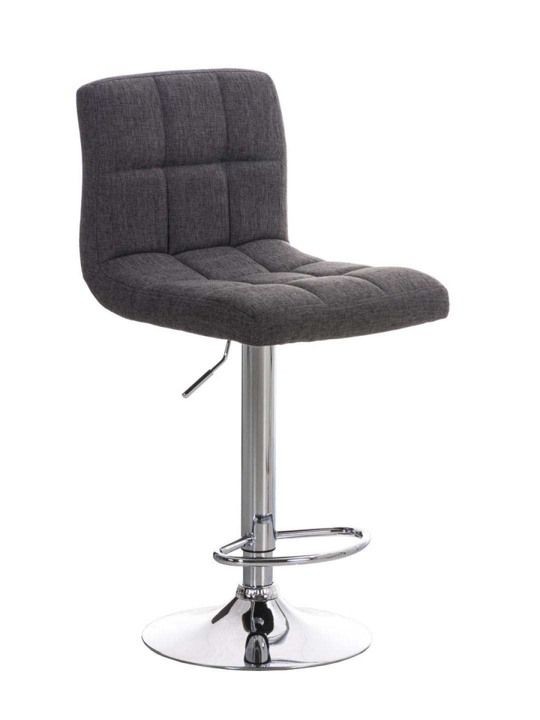 Taburete de bar Perú FABRIC C, gris claro