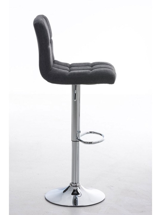 Taburete de bar Perú FABRIC C, gris oscuro Taburete de bar Perú FABRIC C, gris oscuro