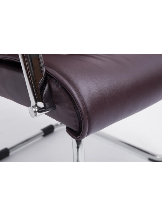 Silla de visita Sievert, marrón Silla de visita Sievert, marrón