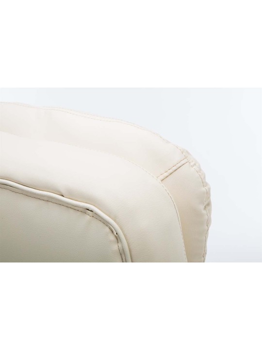 Silla de oficina BIG Vancouver, crema