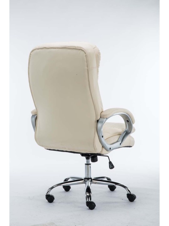 Silla de oficina BIG Vancouver, crema