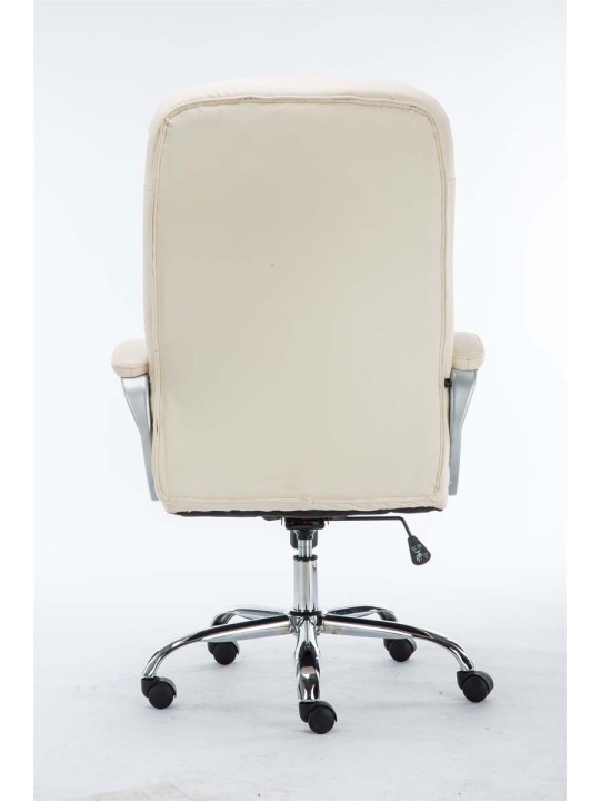 Silla de oficina BIG Vancouver, crema