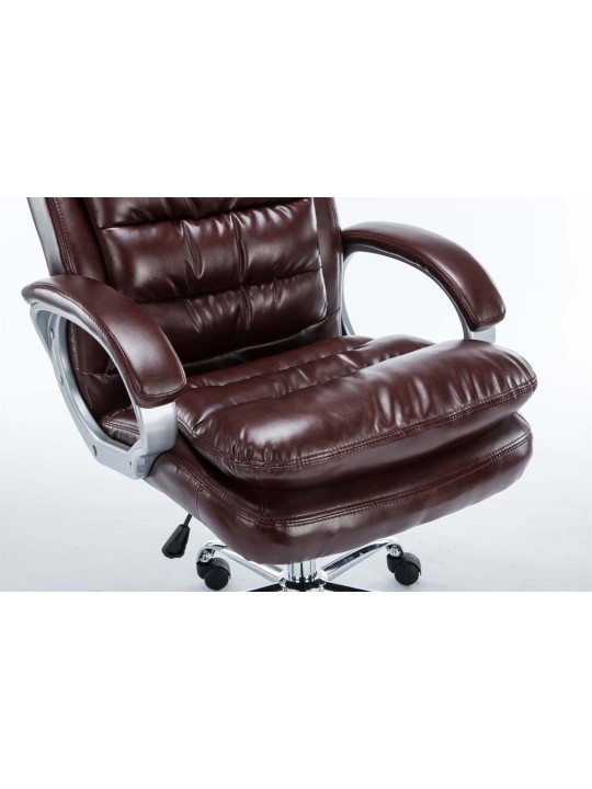 Silla de oficina BIG Vancouver, burdeos