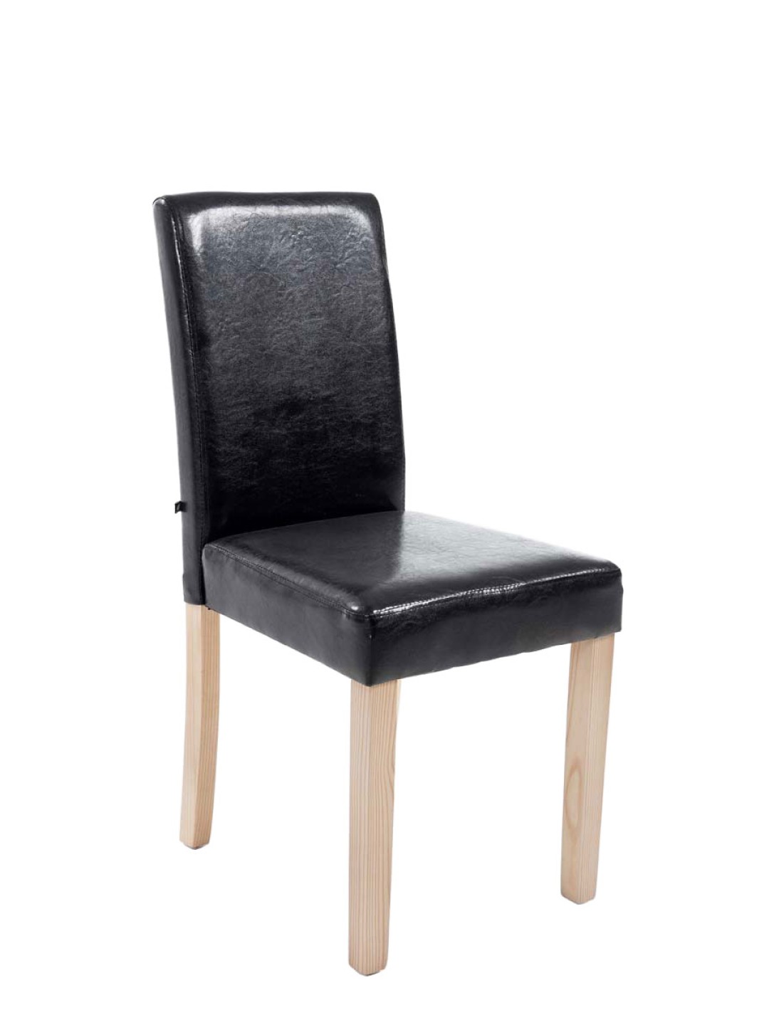 Silla de comedor Ina natura, negro