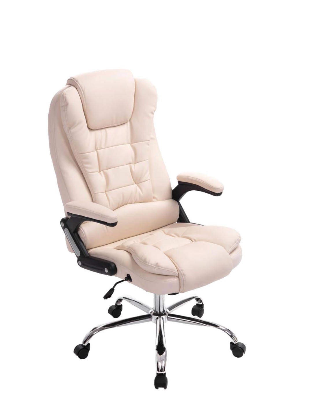 Silla de oficina Thor, crema