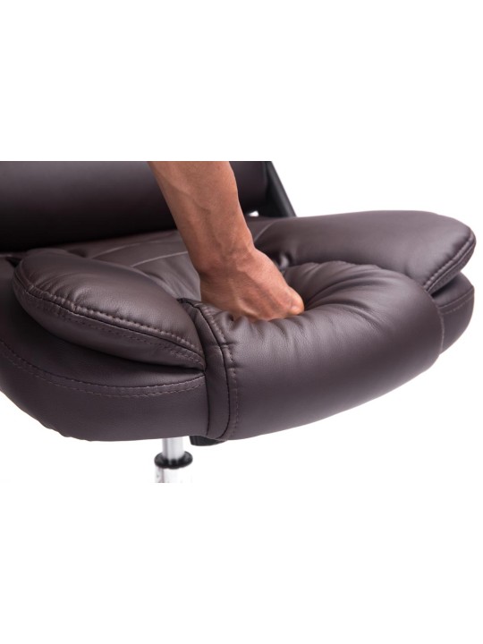 Silla de oficina Thor, marrón