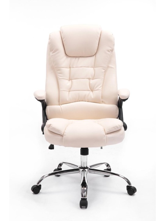 Silla de oficina Thor, crema