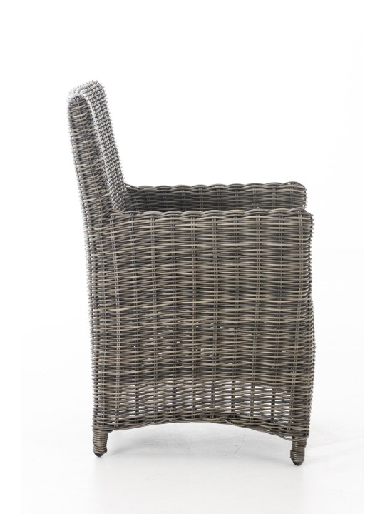 Silla Fontana / Sankt Marlo Antracita 5mm, gris jaspeado