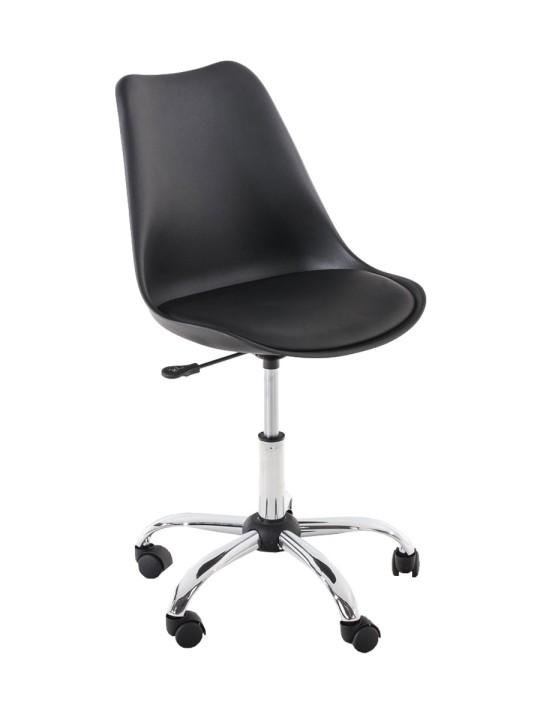 Silla de oficina Pegleg, negro