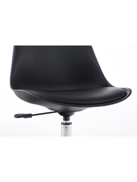 Silla de oficina Pegleg, negro