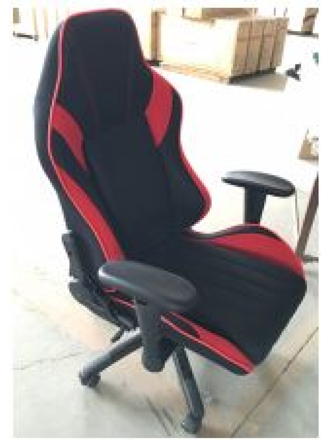Silla de oficina Racing Shift, negro/rojo