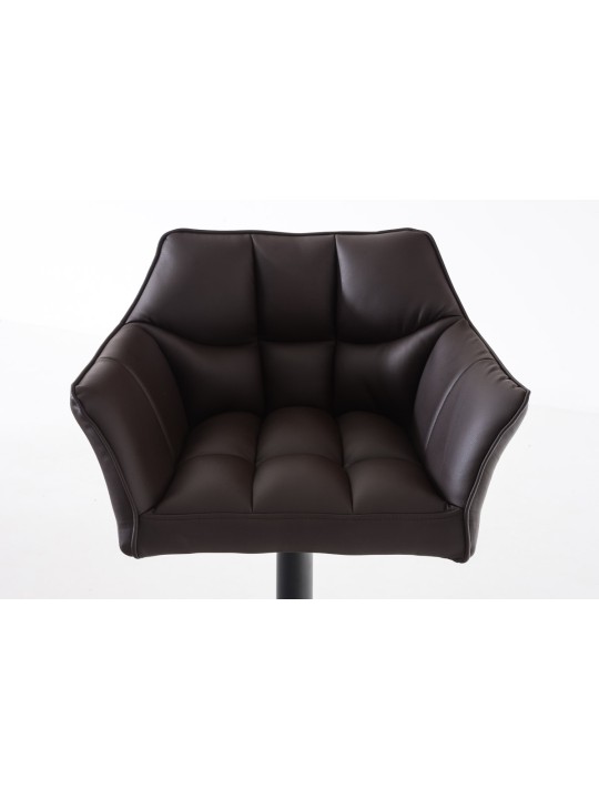 Taburete de bar Damaso B, marrón