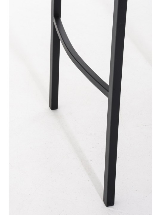 Taburete de bar Damaso B con estructura de 4 pies, verde