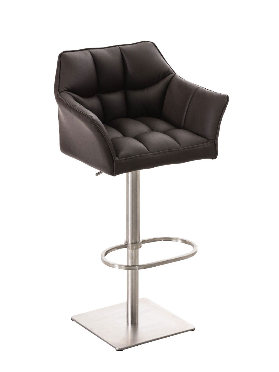 Taburete de bar Damaso E, marrón