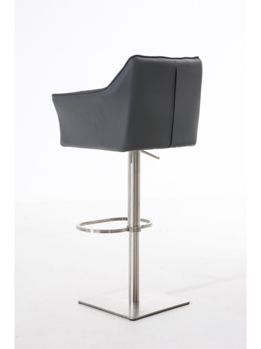 Taburete de bar Damaso E, gris