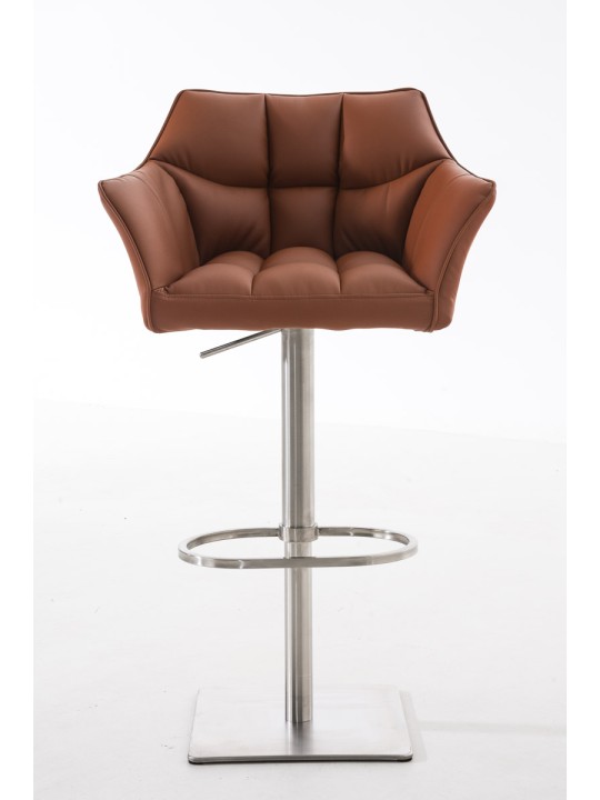 Taburete de bar Damaso E, marrón claro