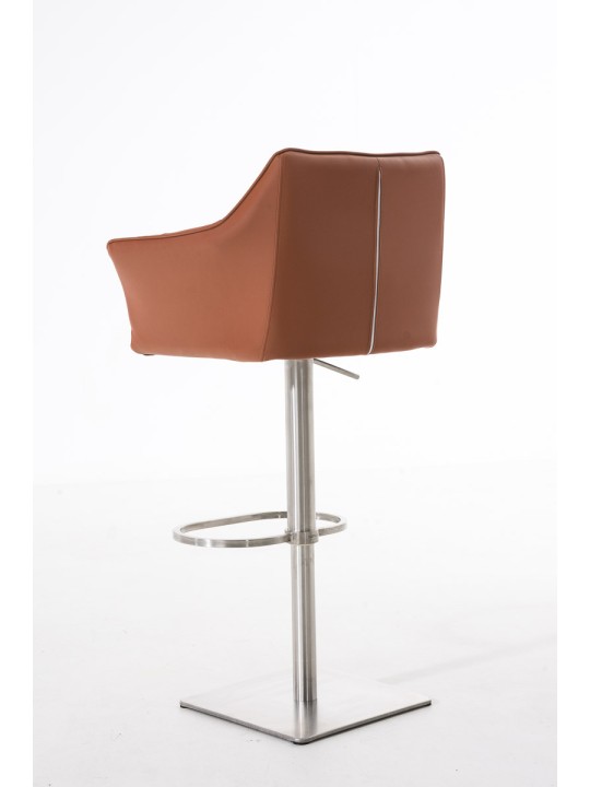 Taburete de bar Damaso E, marrón claro