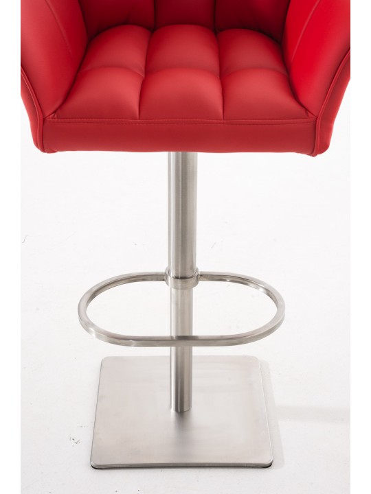 Taburete de bar Damaso E, rojo